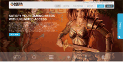 Desktop Screenshot of megaplayz.com